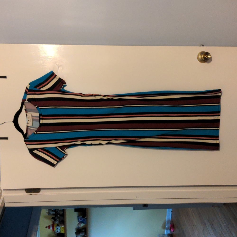 Bodycon striped dress